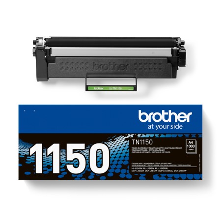 Brother TN1150 Sort 1000 sider Toner